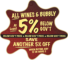 Extra 5% off wine click here